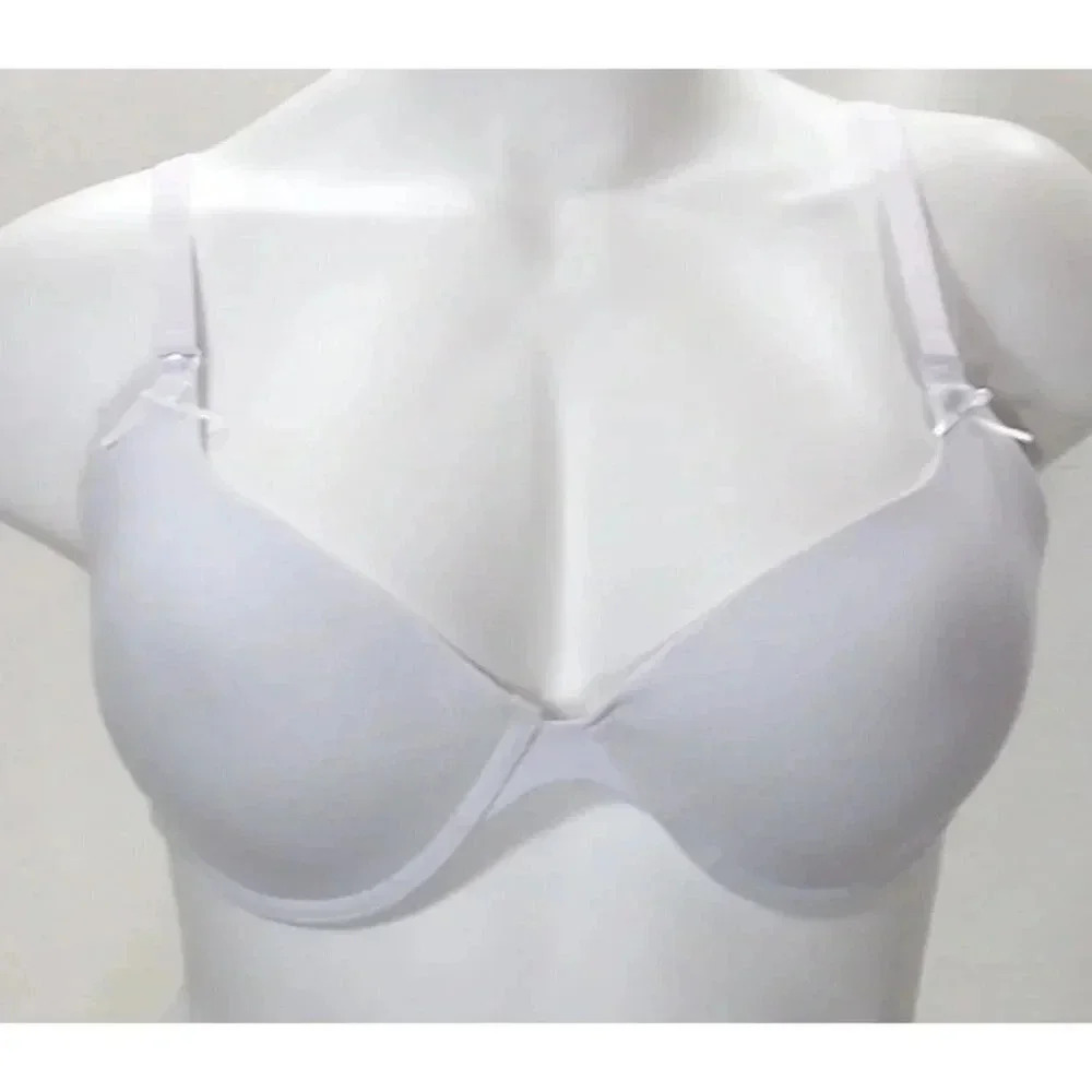 Lamaze 96% Cotton Contour Cup Underwire Nursing Bra 42DD White Excellent Pre-ow